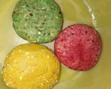 A picture of step 7 of Colourful nutri wraps.