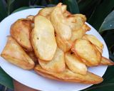 A picture of step 2 of Fried sweet potato.