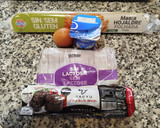 Foto del paso 1 de la receta: Hojaldre normal o sin gluten con morcilla de arroz, yogur y queso a tú gusto