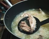 A picture of step 3 of Honey bbq wings.