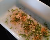 A picture of step 2 of Stuffing and Herb Green Bean Casserole.