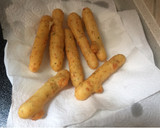 Foto del paso 7 de la receta: Palitos de Papas crujientes con queso y jamón