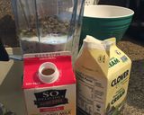 A picture of step 1 of Pistachio Cream Base.