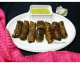 A picture of step 10 of Arbi rolls.