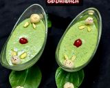 A picture of step 3 of Makhana Betleleaf Basundi.