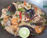 Foto langkah ke 9 dari resep Liwet Seafood.