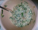 A picture of step 5 of Easy Chinese Chive and Chicken Breast Fritters.