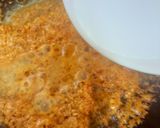 A picture of step 3 of Maggi vegan laksa soup.