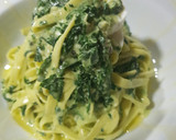Foto del paso 10 de la receta: Tagliatella con Espinacas, pasas, piñones y mozzarella