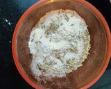 A picture of step 2 of #WholeWheatChilla.