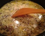 A picture of step 4 of Butter poached mushrooms..