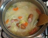 A picture of step 4 of Chinese Cabbage Cream Stew.