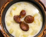 Tejfölös burgonyafőzelék recept fázis 4 fotója