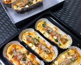 Foto langkah ke 4 dari resep Sausage Bread / Roti Sosis tanpa ulen No knead#BelanjaDipasarCookpad.