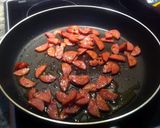 A picture of step 1 of Super Easy Chorizo Quesadilla.