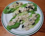 Foto del paso 2 de la receta: Ensalada de pollo con palmitos y aceitunas