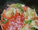 A picture of step 7 of Veg Chowmein.