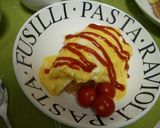 A picture of step 5 of Rice Cooker Creamy Open Omurice.