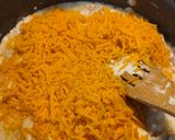 A picture of step 3 of New Years Eve Chicken Dip.
