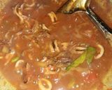 Foto langkah ke 5 dari resep Cumi basah saos merah.