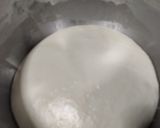 A picture of step 1 of Sour dough French bread.