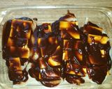 A picture of step 4 of BBQ Chicken Smothered in Cheese.