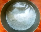 A picture of step 11 of Zebra bread pudding.