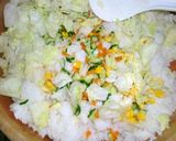 A picture of step 5 of Tanabata The Milky Way Salad Chirashi Zushi.