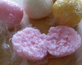 A picture of step 2 of Wrapped Up Onigiri, Macaron Style.