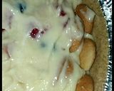 A picture of step 5 of SugaMamas Banana Pudding Featuring: Straw- & Blue-Berries W Grhm Crckr Crust!.