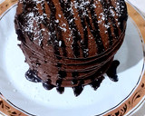 عکس مرحله 2 از دستور پنکیک شکلاتی 😋😋