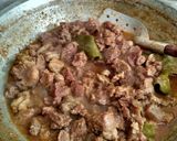 Foto langkah ke 3 dari resep Daging Pedas Manis.