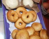 Foto langkah ke 9 dari resep Donat,bakpao&roti goreng eggless(satu adonan jadi 3 macam kue).