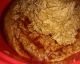A picture of step 8 of Beef Haleem.