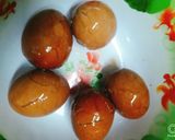 Hình bước làm 1 của món Trứng hoa