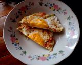 Foto langkah ke 4 dari resep Telur ceplok sayuran.