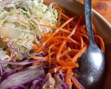 Hình bước làm 2 của món Salad rau trộn