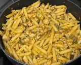 Foto del paso 3 de la receta: Macarrones con pollo, pimientos y berenjenas
