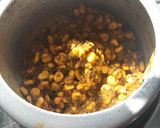 A picture of step 5 of Palak corn sabji.