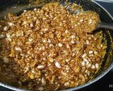 A picture of step 2 of Peanut and sesame seed chikki.
