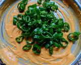 A picture of step 2 of Sweet Pepper Chilli Ring Fritters.
