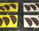 A picture of step 3 of Chocolate biscuit bar.