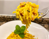Foto del paso 9 de la receta: Spaghetti con salsa de zanahoria y bacon “sin gluten”