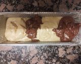 Foto del paso 4 de la receta: Budín Marmolado con Cobertura de Ganache de Chocolate Amargo
