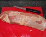 A picture of step 1 of Carne Mechada (Chilean-Style Shredded Beef).