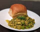 A picture of step 13 of Chicken Keema Pav.