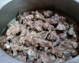 A picture of step 1 of Special Degi mutton.