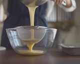 A picture of step 8 of Lemon & White Chocolate Ice Cream.