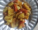 आलू टमाटर की सब्जी(ALOO TAMATAR K SABZI RECIE IN HINDI) रेसिपी चरण 4 फोटो