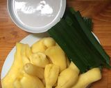 Hình bước làm 2 của món Khoai mì hấp nước cốt dừa